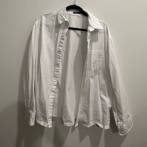 Nasty Gal White Button Up